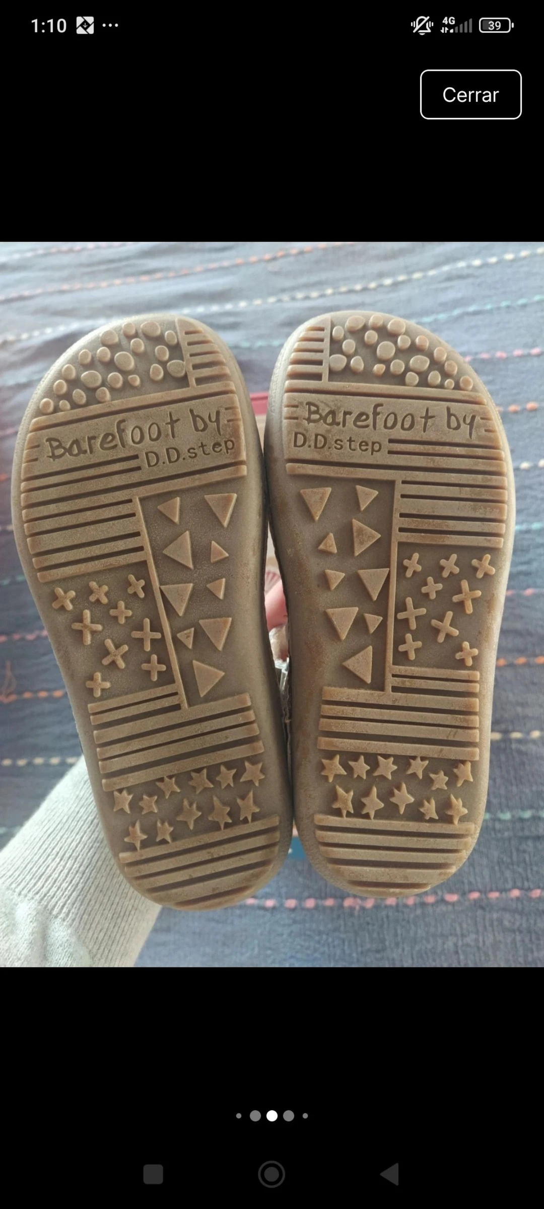 Barefoot leather ballet flats DDstep size 29 new – photo 7
